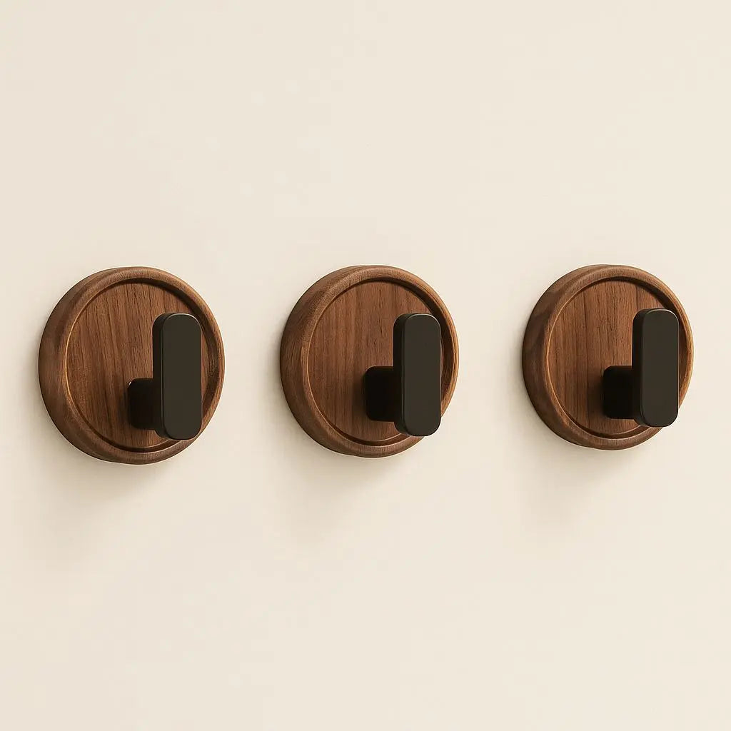 Sero Floating Wooden Wall Hooks