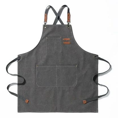 Hector Canvas Kitchen Apron – Comfort Durability Style