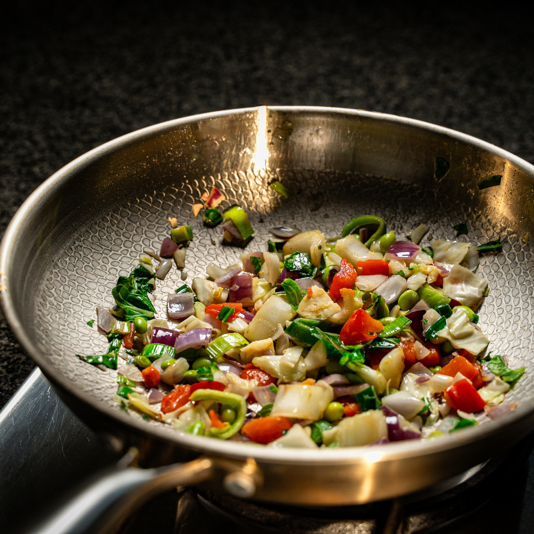 Hammered Wok Pan – Non-Stick, Durable & Toxin-Free