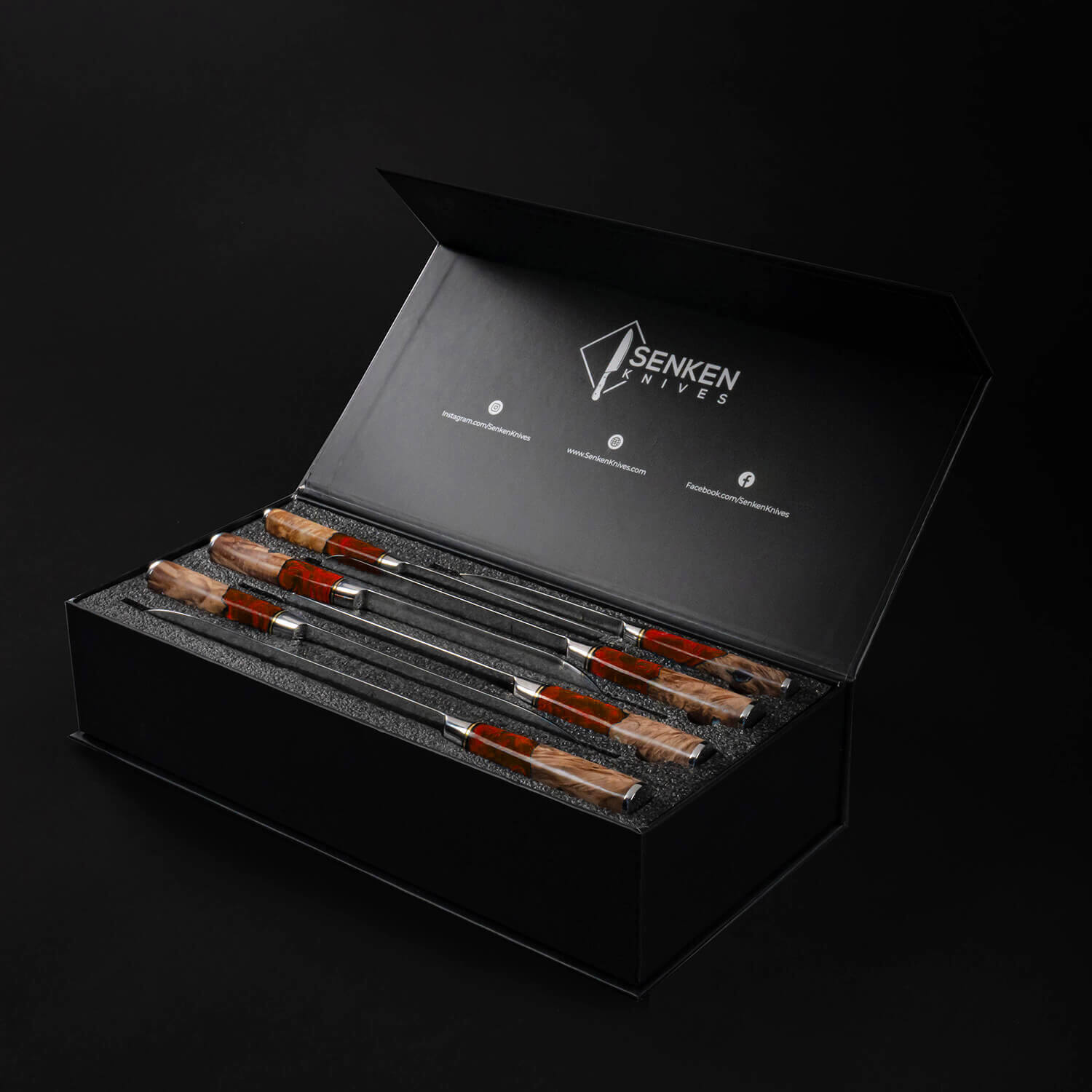 "Tsunami" Collection - Japanese VG10 Damascus Steel Knife Set