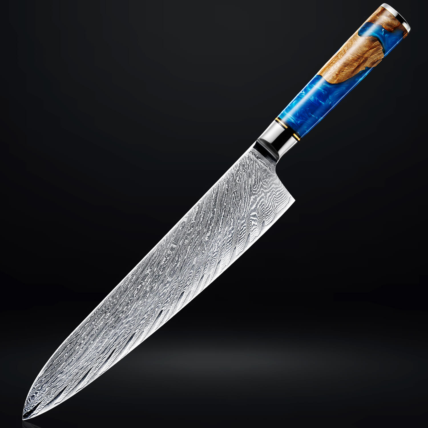 "Tsunami" Collection - Japanese VG10 Damascus Steel Knife Set