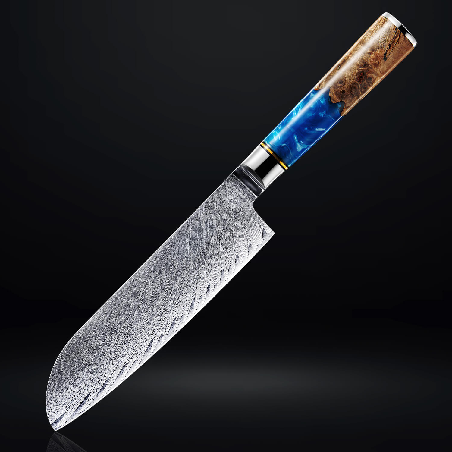 "Tsunami" Collection - Japanese VG10 Damascus Steel Knife Set