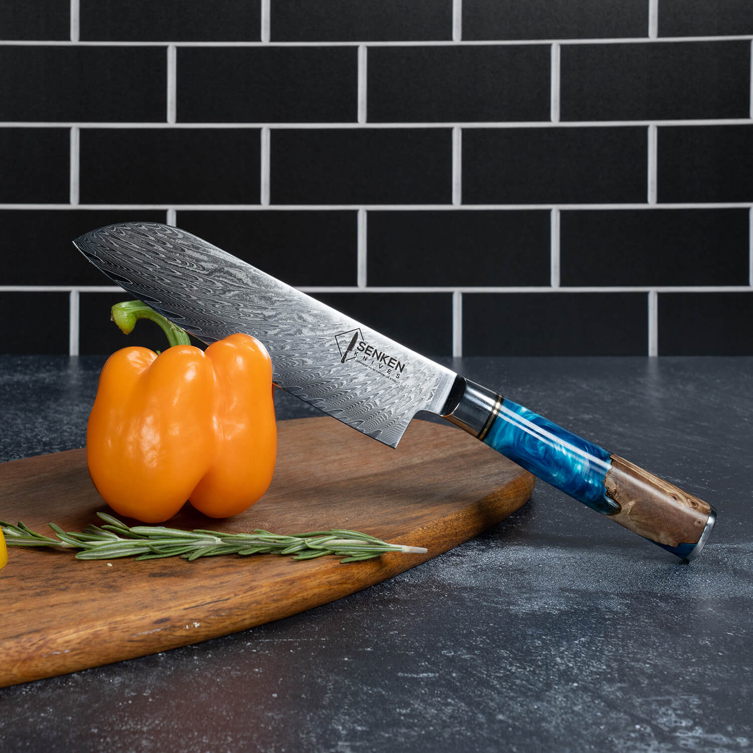 "Tsunami" Collection - Japanese VG10 Damascus Steel Knife Set