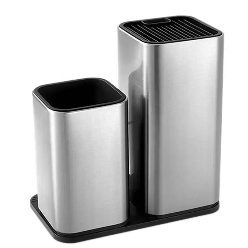 Universal Stainless Steel Knife Block