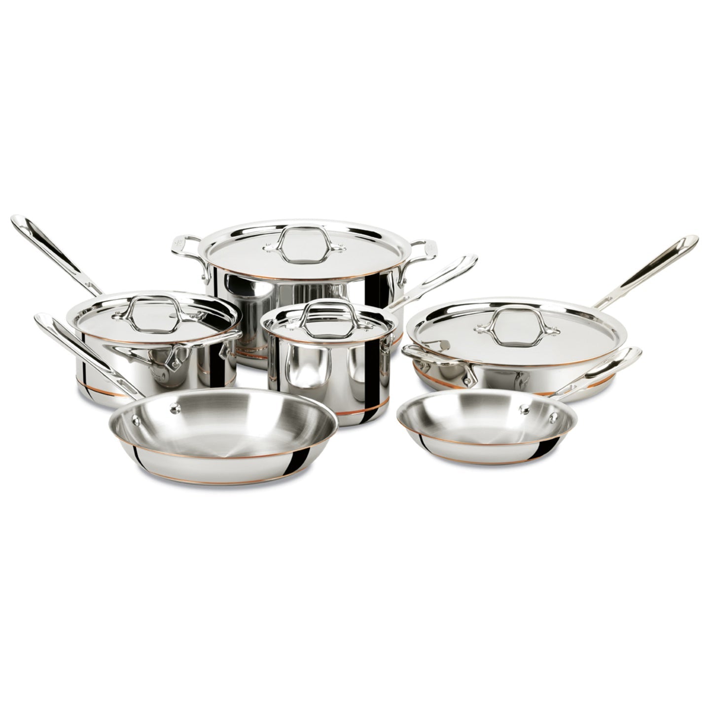 All-Clad Copper Core 6-Piece Non-Stick Cookware Set image
