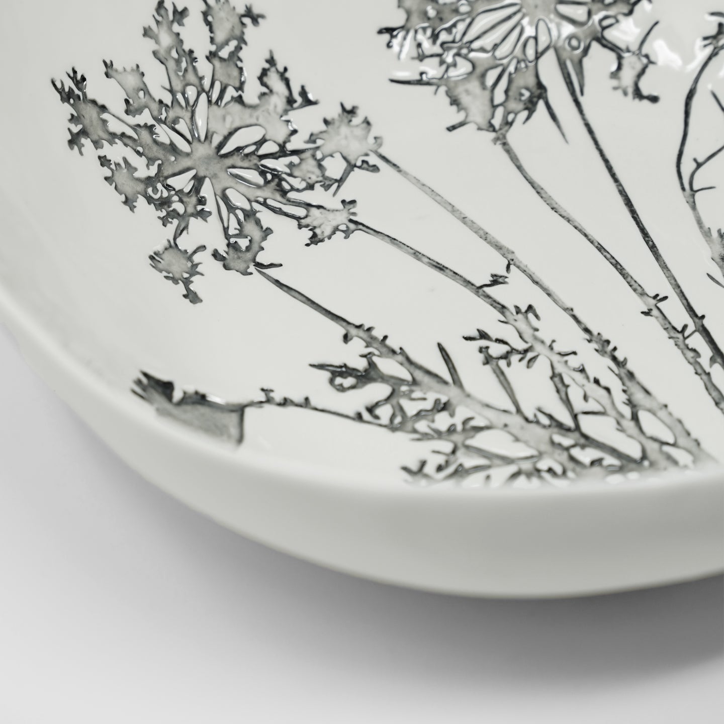 30cm Pratoline Porcelain Bowl by Bertozzi, perfect for everyday dining and entertaining.