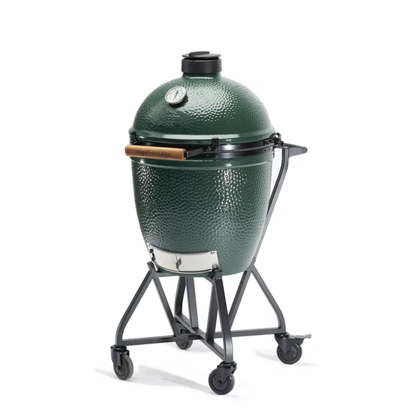 Large Big Green Egg Ceramic Smoker with Integrated Nesting System