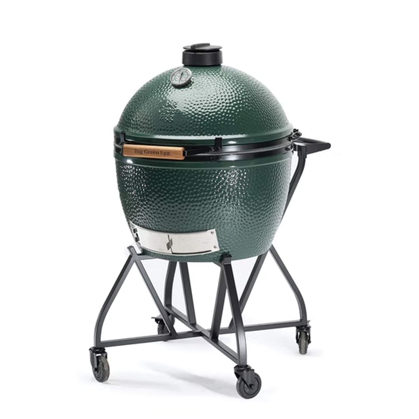 Big Green Egg XL Ceramic Kamado Grill with Integrated Nest, high-quality outdoor cooking appliance