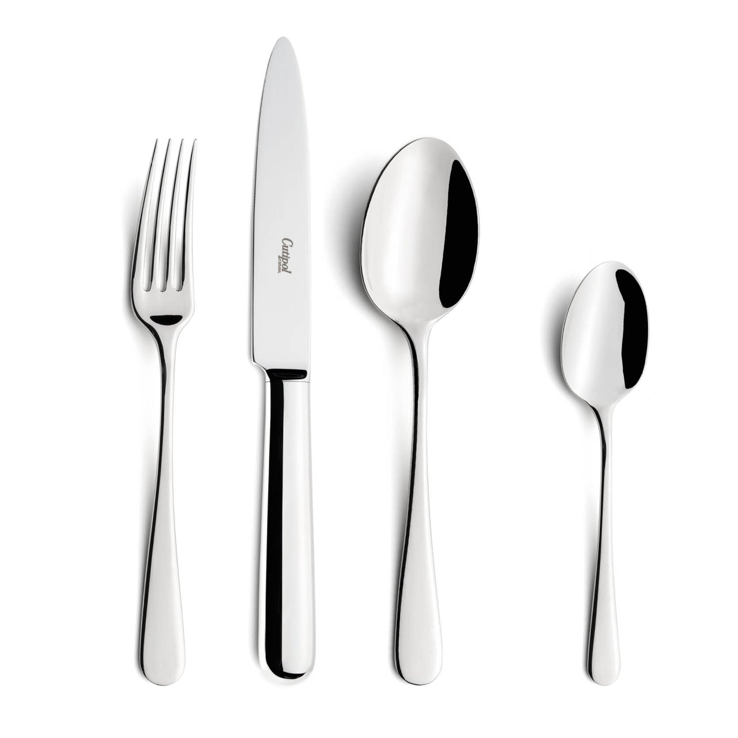 Cutipol Atlantico 24-piece polished cutlery set with high-quality flatware