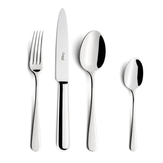 Cutipol Atlantico 24-piece polished cutlery set with high-quality flatware