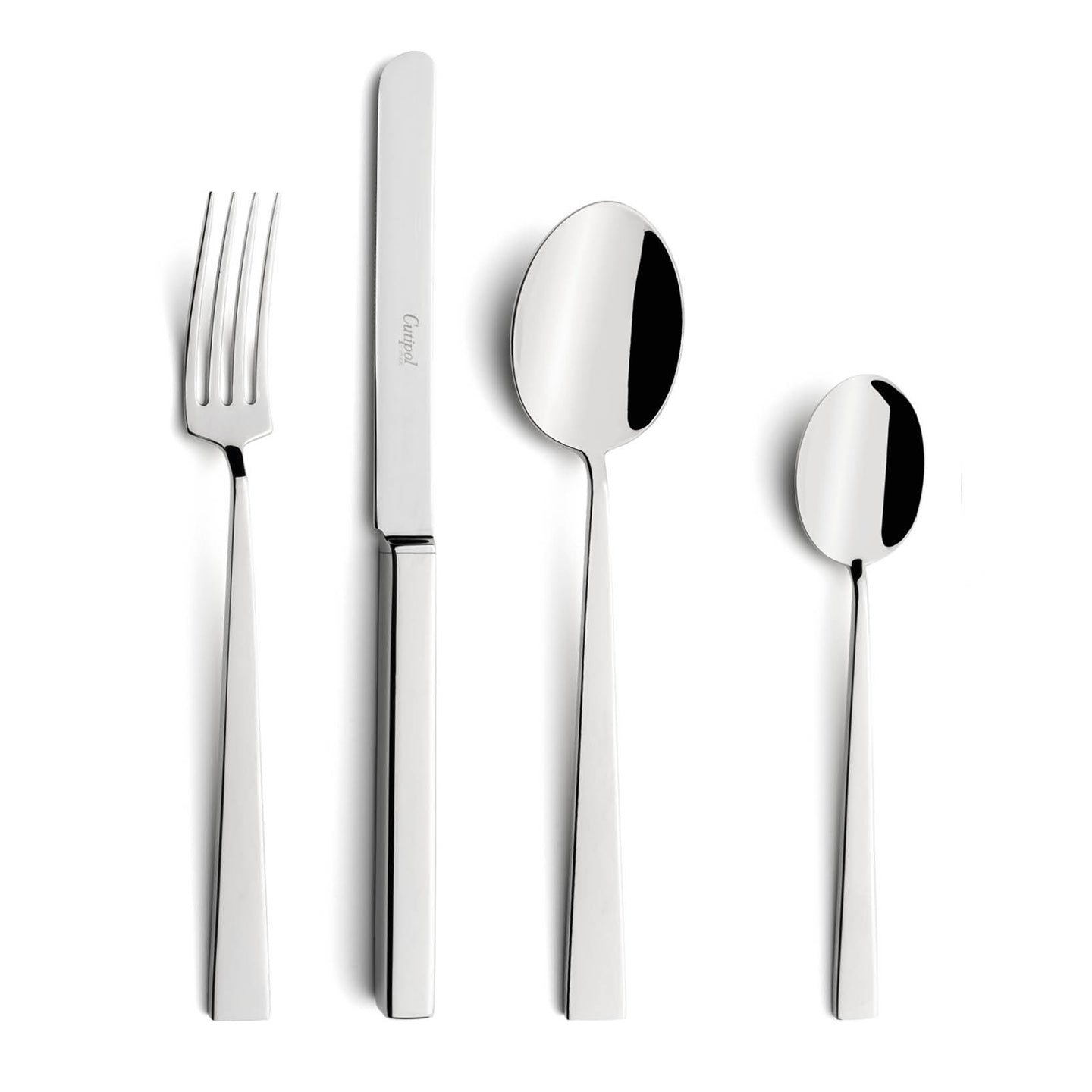 Cutipol Bauhaus 24-piece fine dining polished cutlery set