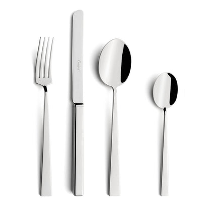 Cutipol Bauhaus 24-piece fine dining polished cutlery set