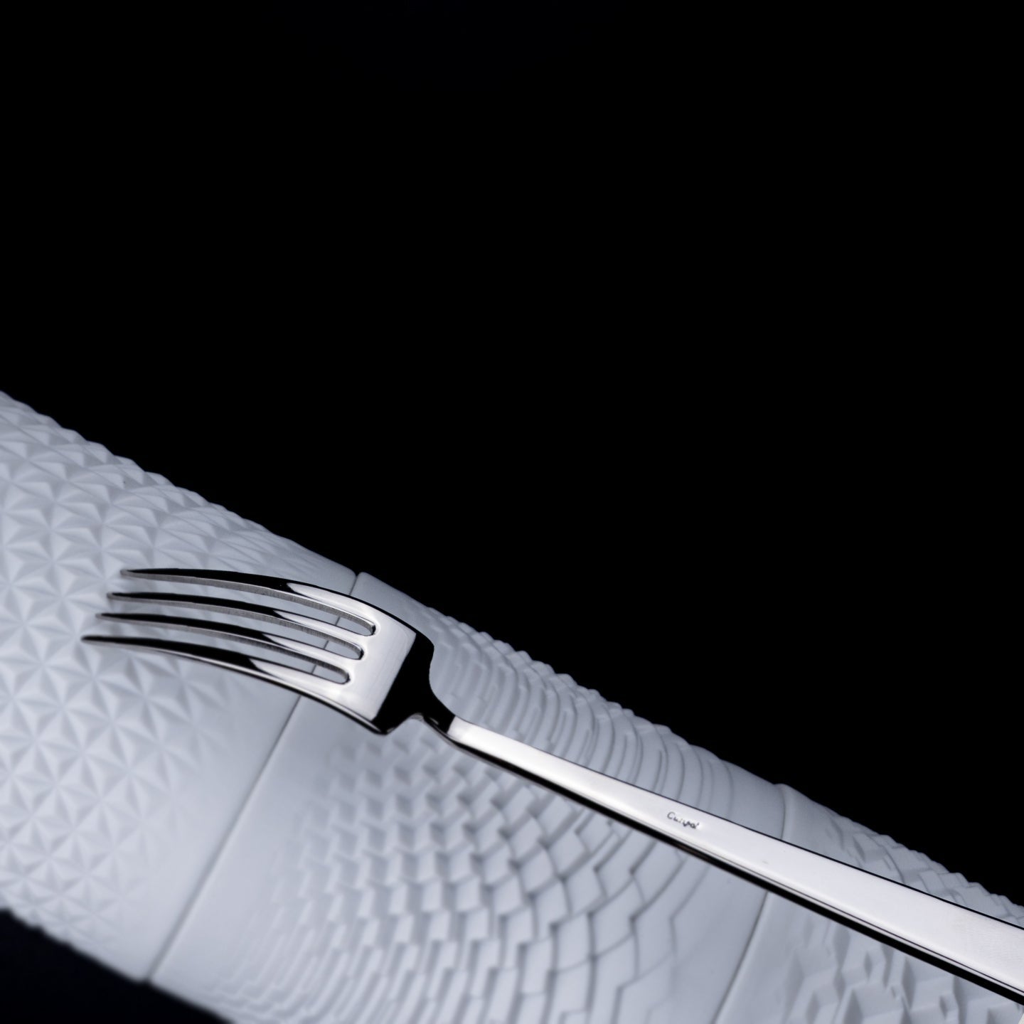 Polished 24-piece Cutipol Bauhaus fine dining cutlery set