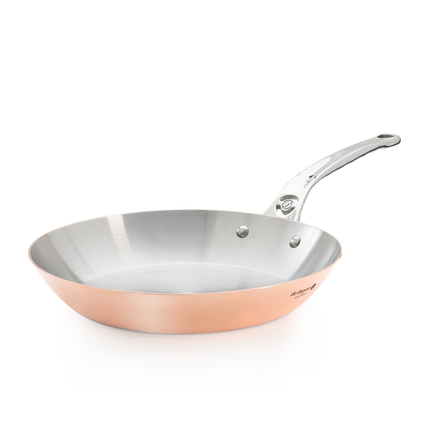 De Buyer Prima Matera Stainless Steel Induction Frying Pan for Cooking