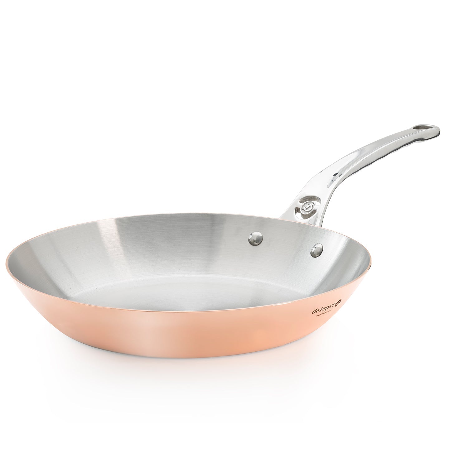 Induction Frying Pan by De Buyer Prima Matera with Stainless Steel