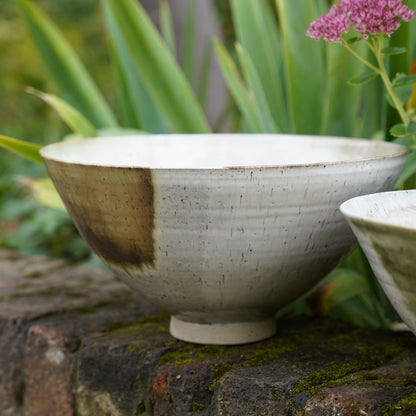 Elegantly designed Tide Serving Bowl by Hand Studio, perfect for serving at entertaining events