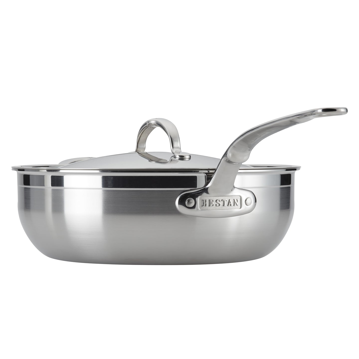 Hestan ProBond Essential Non-Stick Frying Pan with Glass Lid, Ideal for High-Performance Cooking