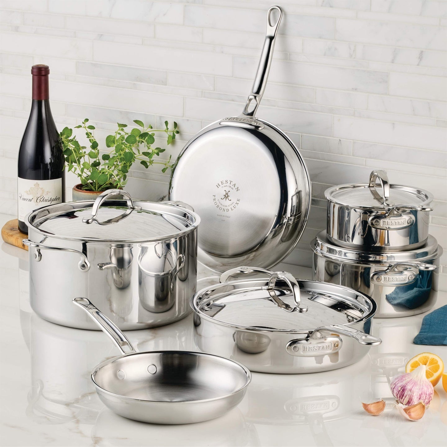 Hestan ProBond Luxe 6-piece cookware set, ideal for high-performance cooking