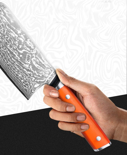 Japanese Damascus Kitchen Knife
