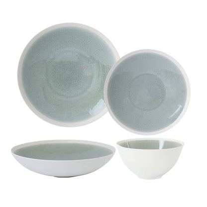 Cachemire 16-piece dinnerware set by Jars Epure