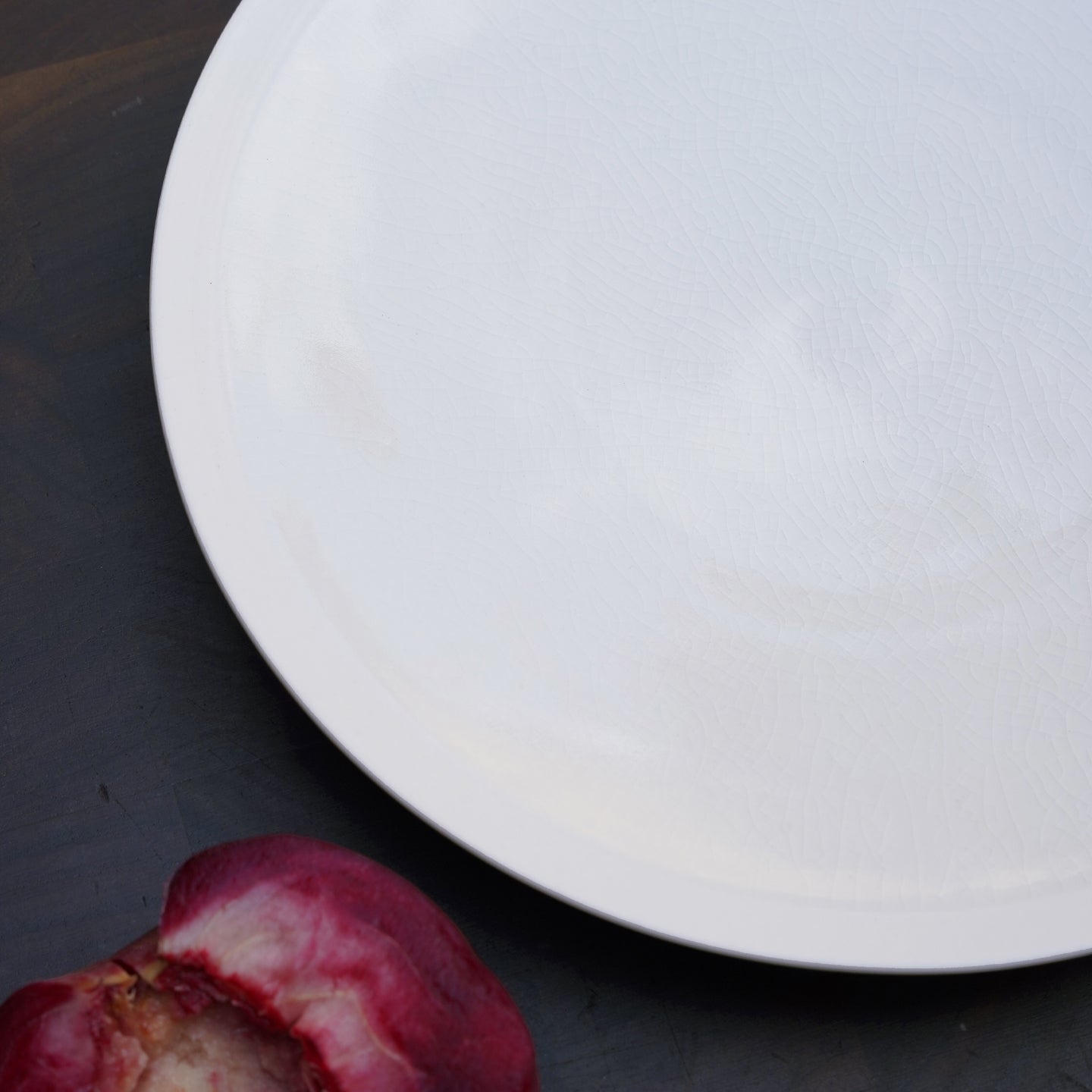 Elegant quartz pasta bowl by Jars Epure, 24.5cm diameter