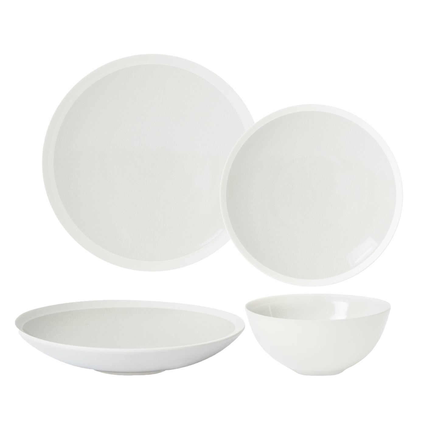 Quartz 16-Piece Dinnerware Set by Jars Epure