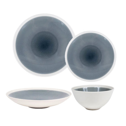 Jars Epure 16-Piece Brume Collection Fine Dinner Set