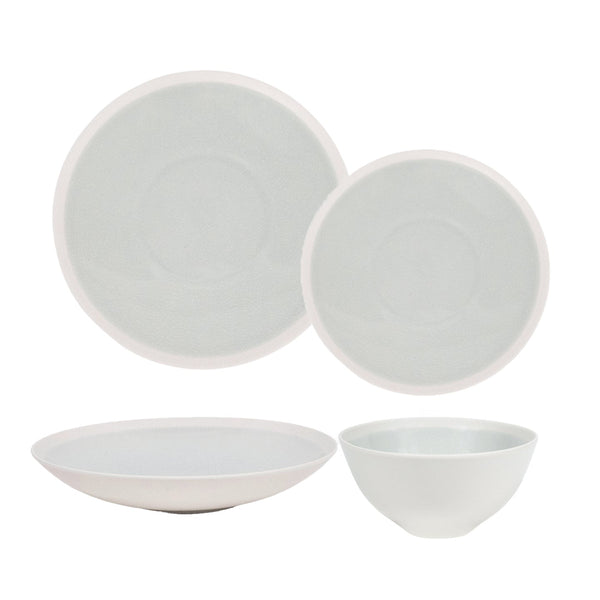 Fine dining Givre collection 16-piece dinner set