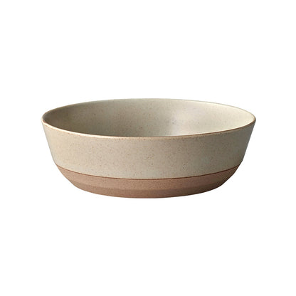 Kinto Ceramic Lab Beige Bowl, minimalist kitchenware made from premium ceramic materials.
