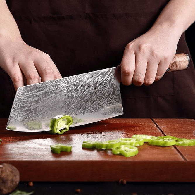 Hector Japanese Damascus Steel Kitchen Knife Set With Resin Handle