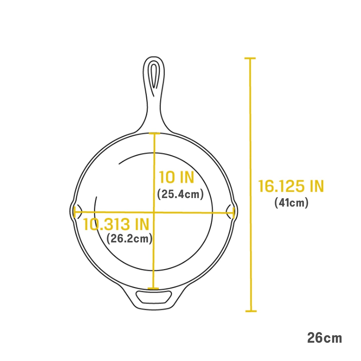 Lodge Original Cast Iron Skillet