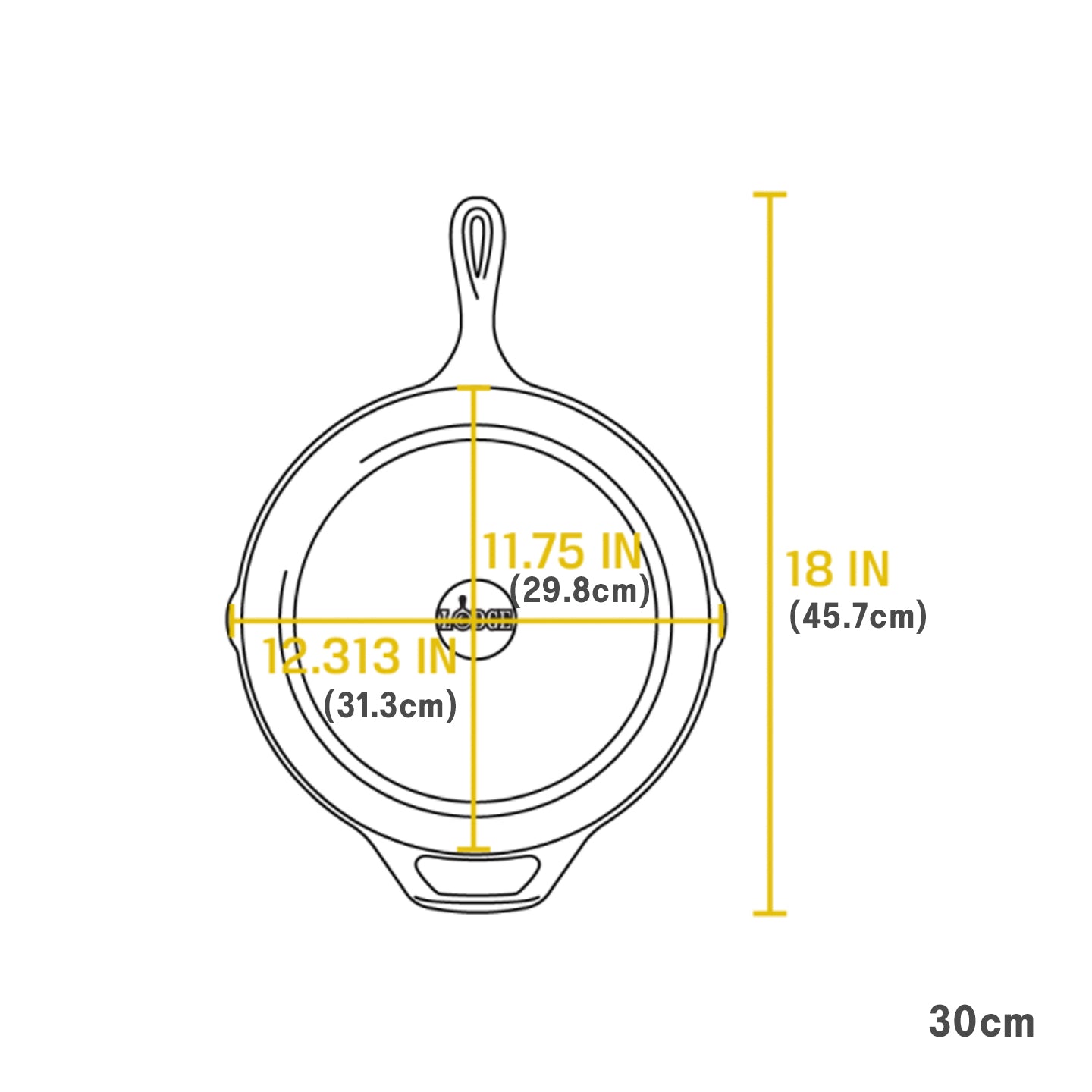 Lodge Original Cast Iron Skillet