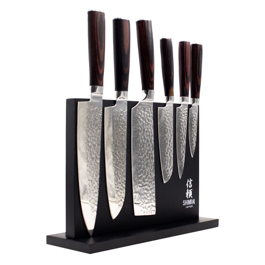 Magnetisch messenblok zwart - Dubbelzijdig Shinrai Japan 