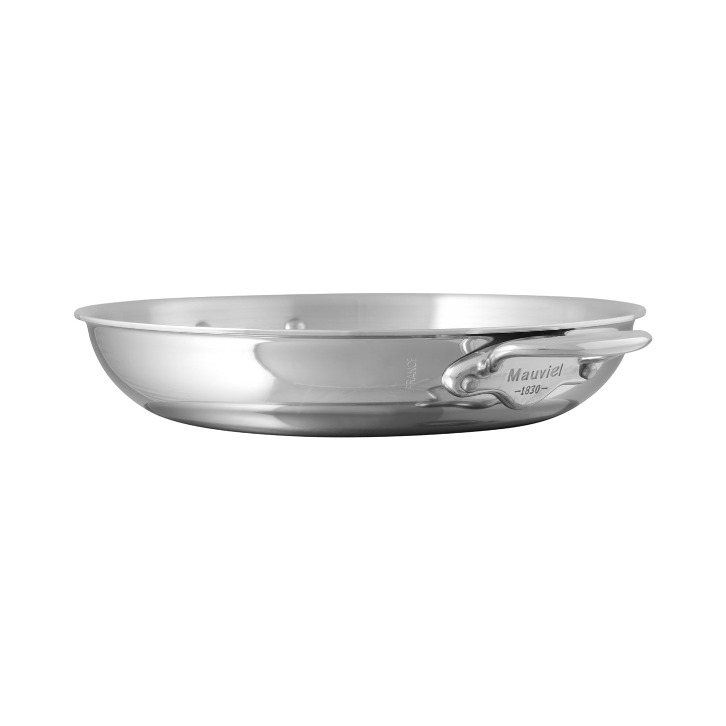 Professional copper 2-handle frying pan by Mauviel M'Cook
