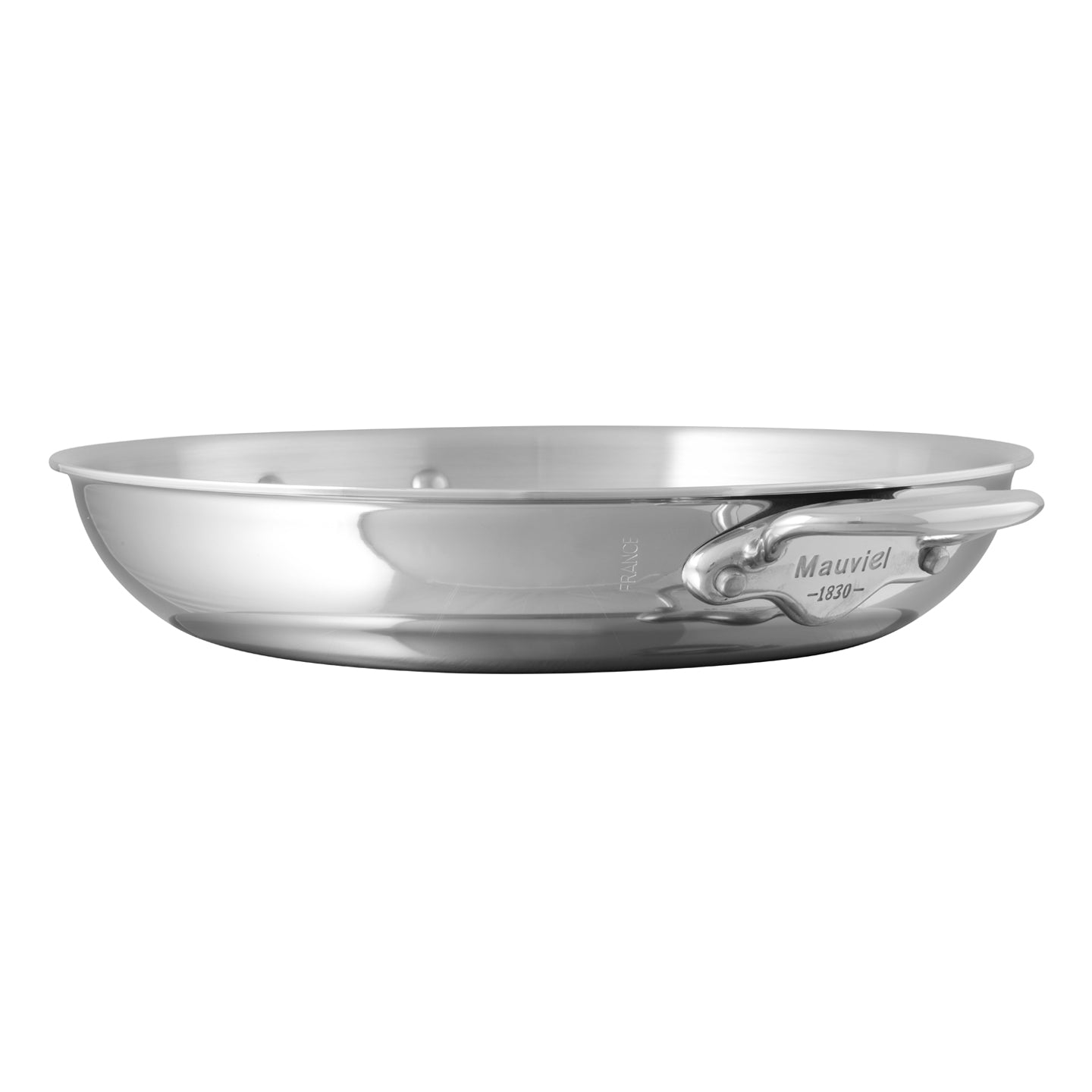 Mauviel M'Cook 2-handle copper frying pan for professional cooking