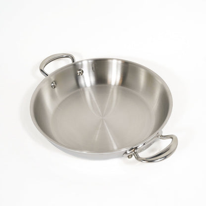 High-quality Mauviel M'Cook 2-handle copper frying pan