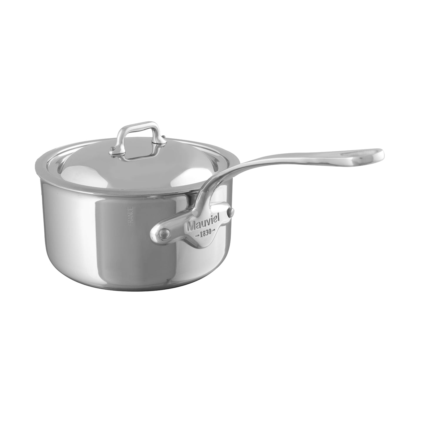Mauviel M'Cook saucepan with heat-resistant lid for cooking and serving