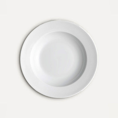 Pillivuyt Eventail 22cm Rimmed Pasta Bowl