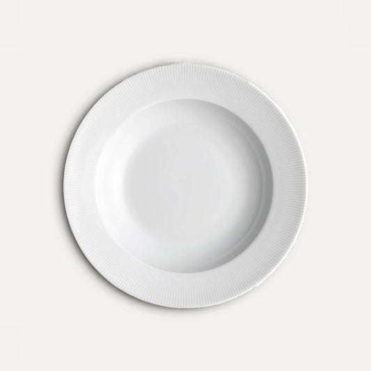 Pillivuyt Eventail 22cm Rimmed Pasta Bowl