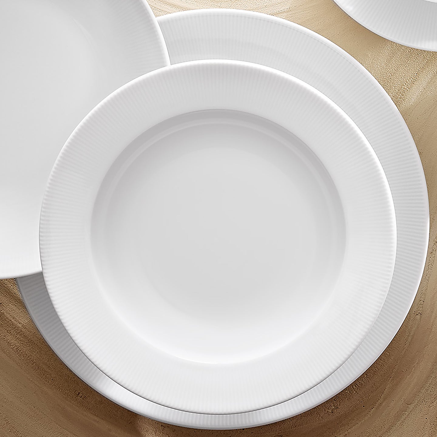Pillivuyt Eventail Rimmed Pasta Bowl / 22cm *