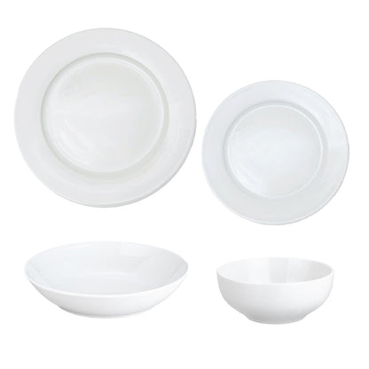French fine porcelain dinnerware set for formal dining