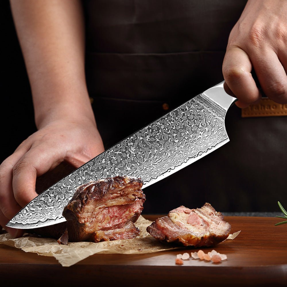 7-Piece Professional Japanese Damascus Chef Knife Set