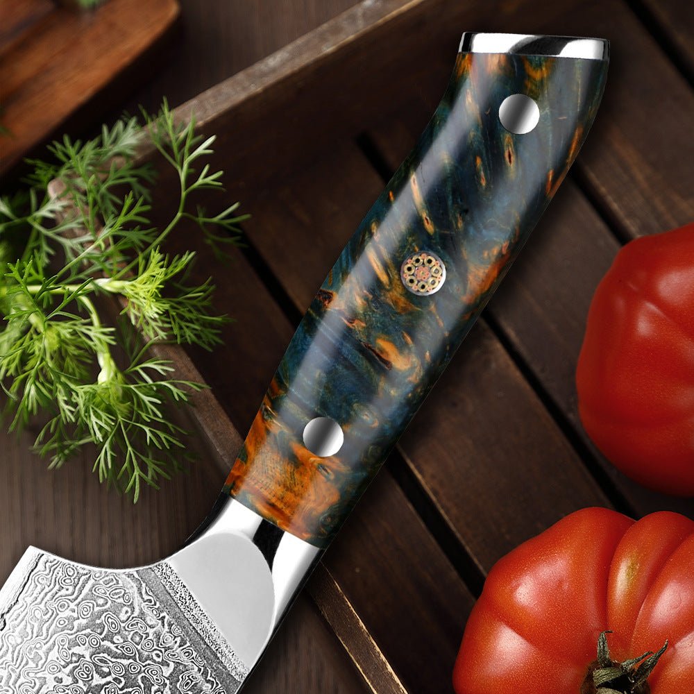 7-Piece Professional Japanese Damascus Chef Knife Set