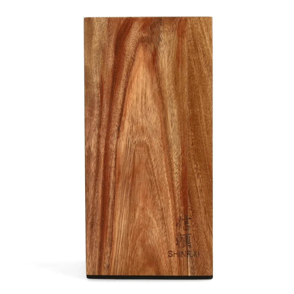 Magnetic Knife Block Rotate - Acacia Wood