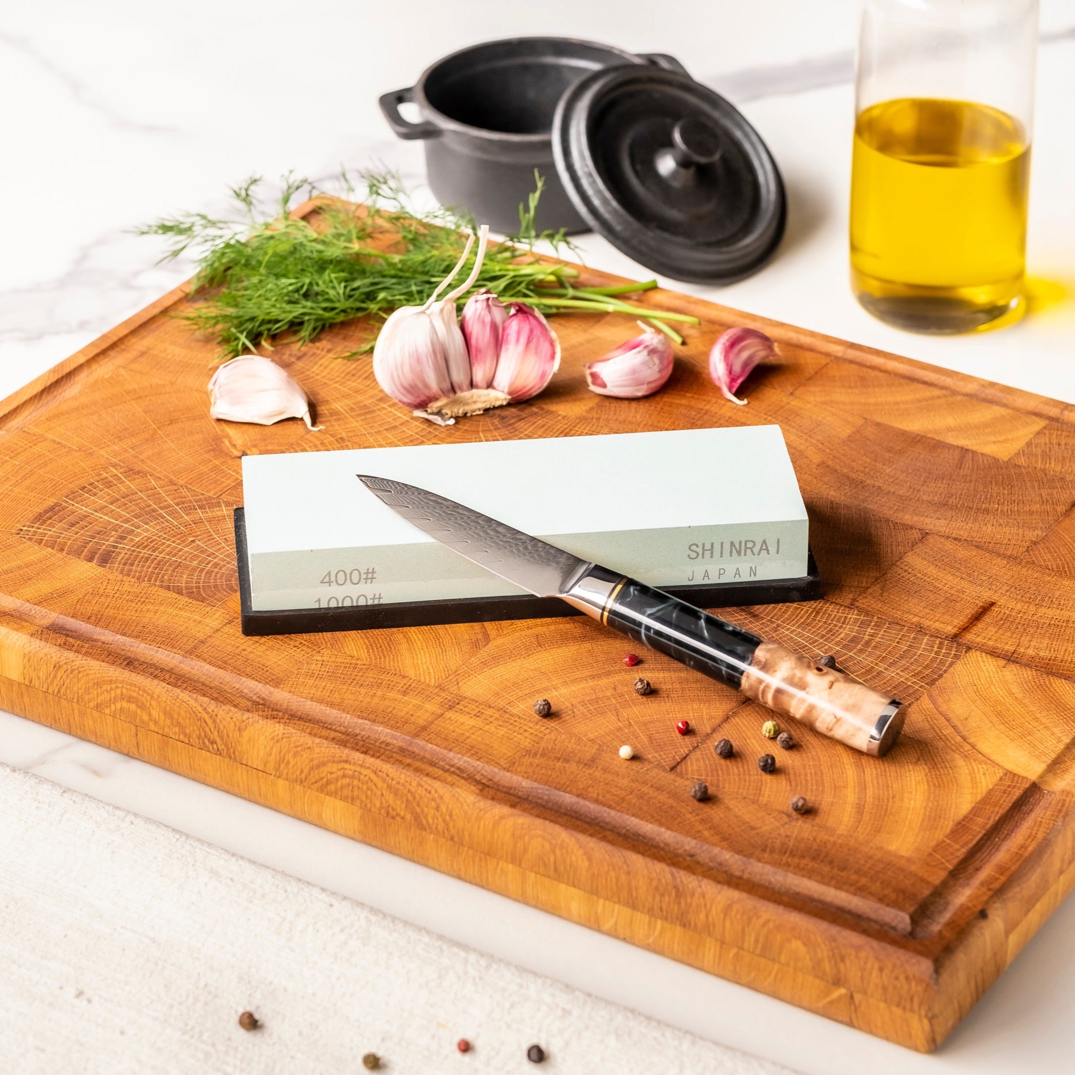 Double Sided Sharpening Stone - Grit 1000/4000