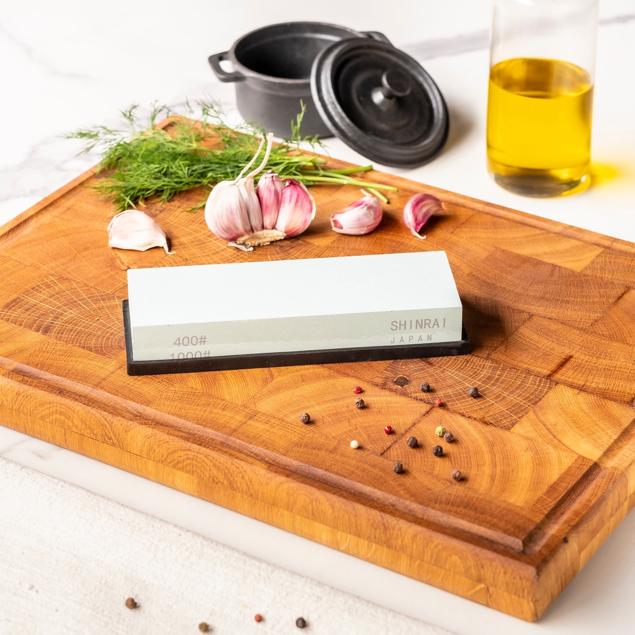 Double Sided Sharpening Stone - Grit 1000/4000