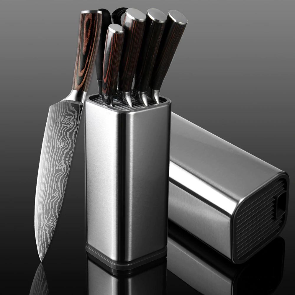 Knife Stand Holder (8 inch Stainless)