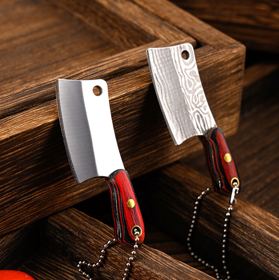 Kitchen Knife Keychain