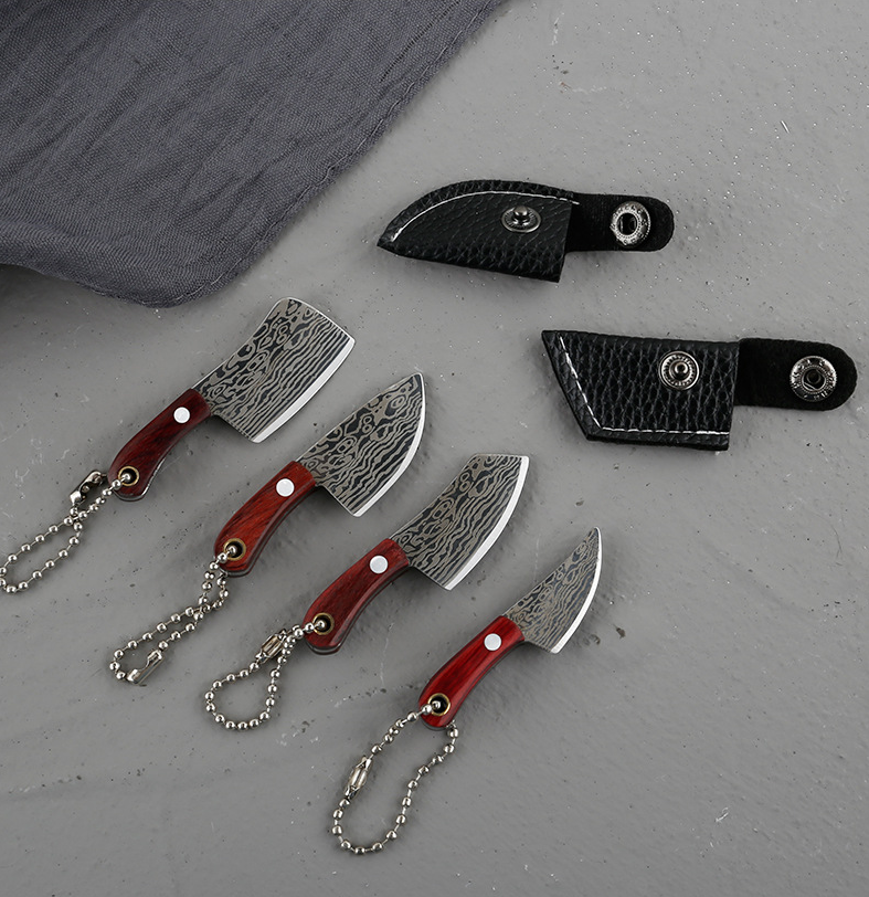 Kitchen Knife Keychain