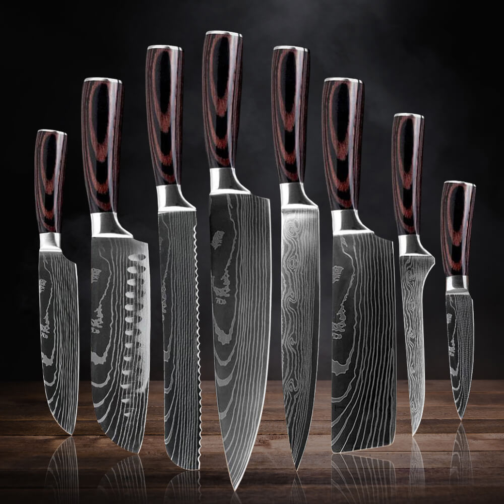 "Imperial" 16-Piece Japanese Knife Block Set